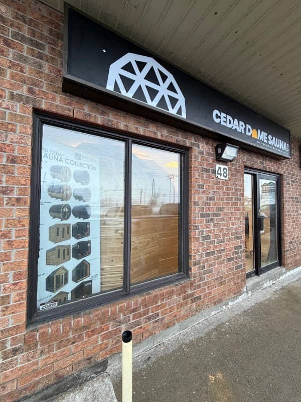 Cedar Dome Sauna Co, photograph from its own Google Business listing